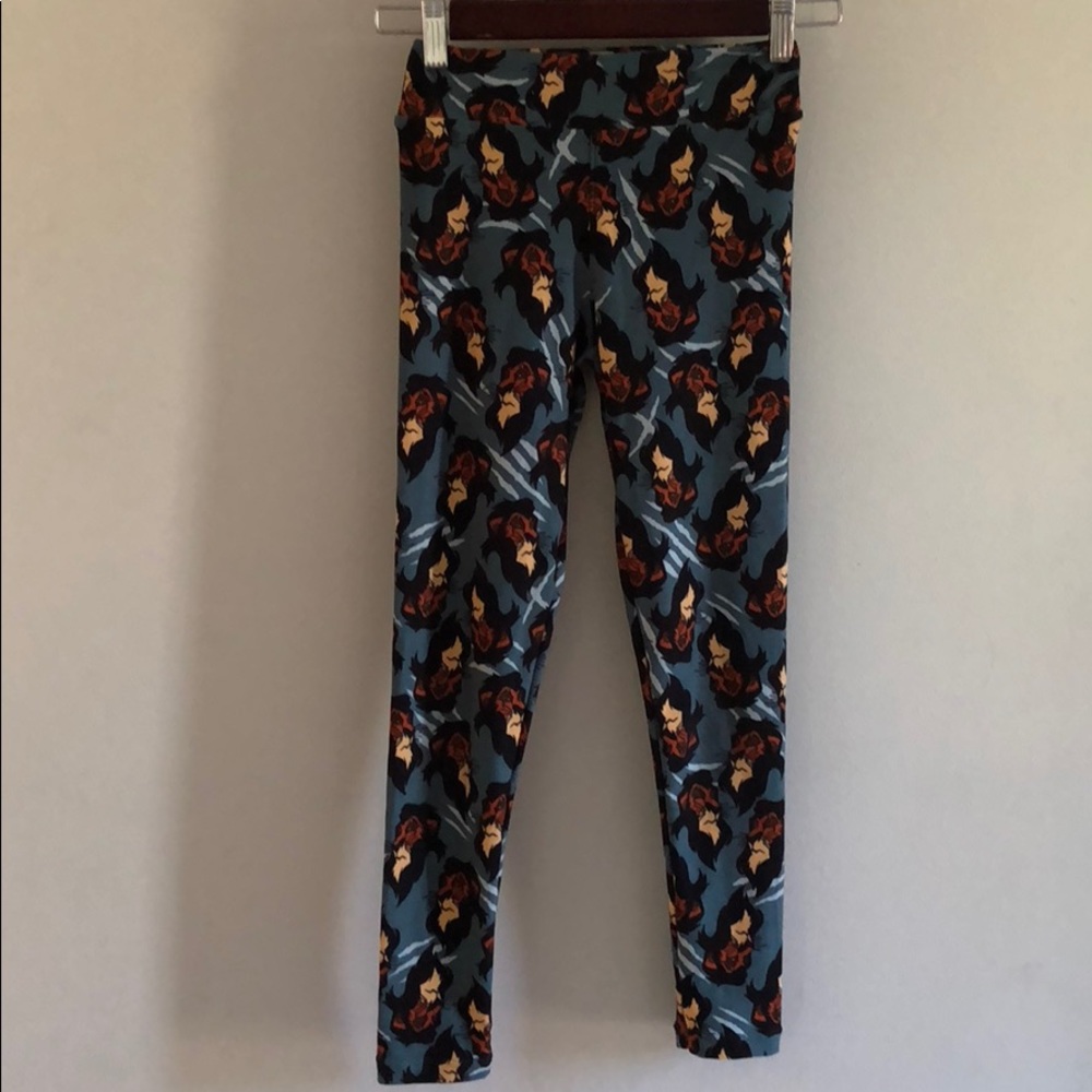 LulaRoe Disney Scar Tween Leggings